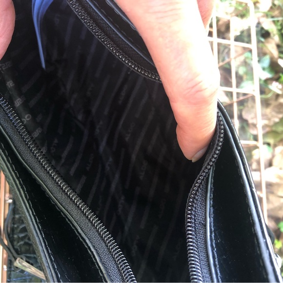 NWT Aldo Crossbody and Hand Bag 💼 Black - Picture 9 of 10